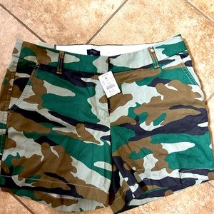 Women’s JCrew size 10 Camo shorts